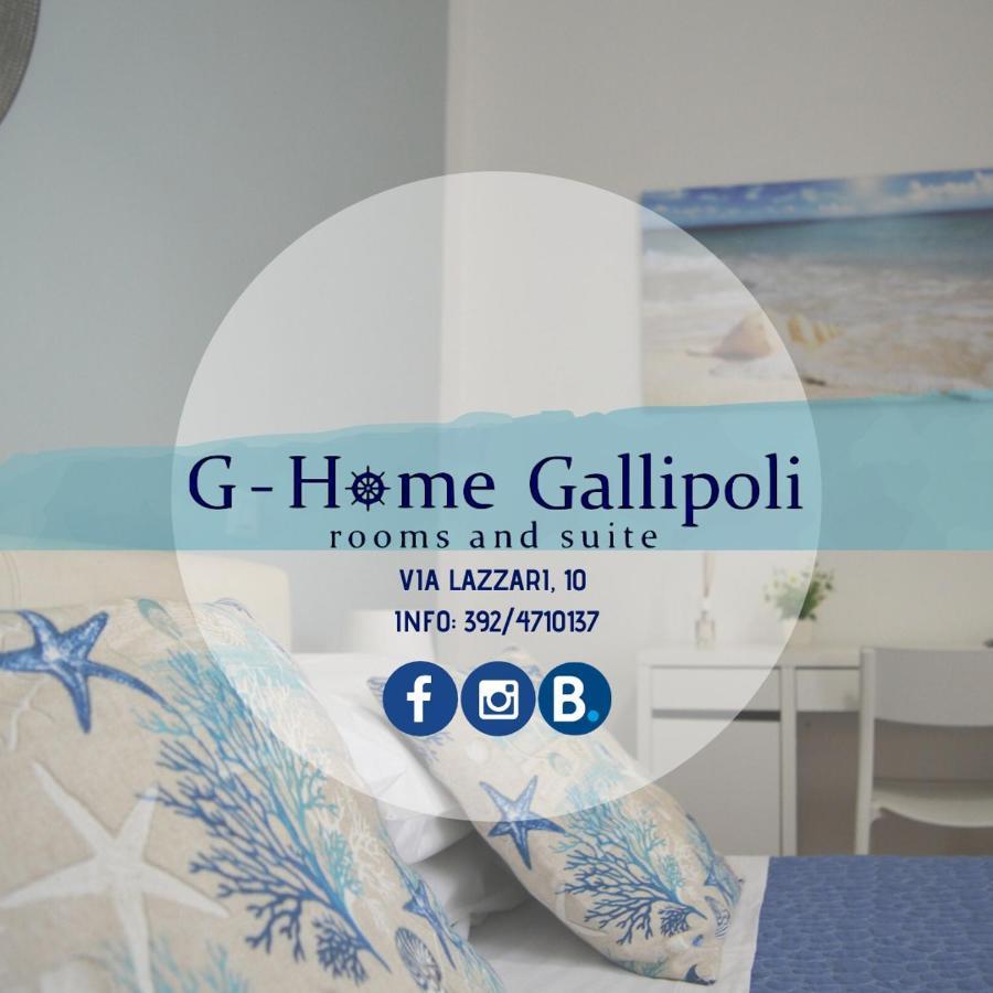 G-Home Gallipoli Rooms And Suite Экстерьер фото